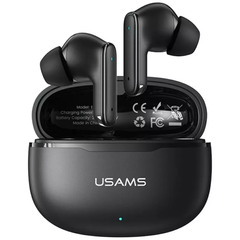 Bluetooth-kõrvaklapid Usams E05 TWS mustad