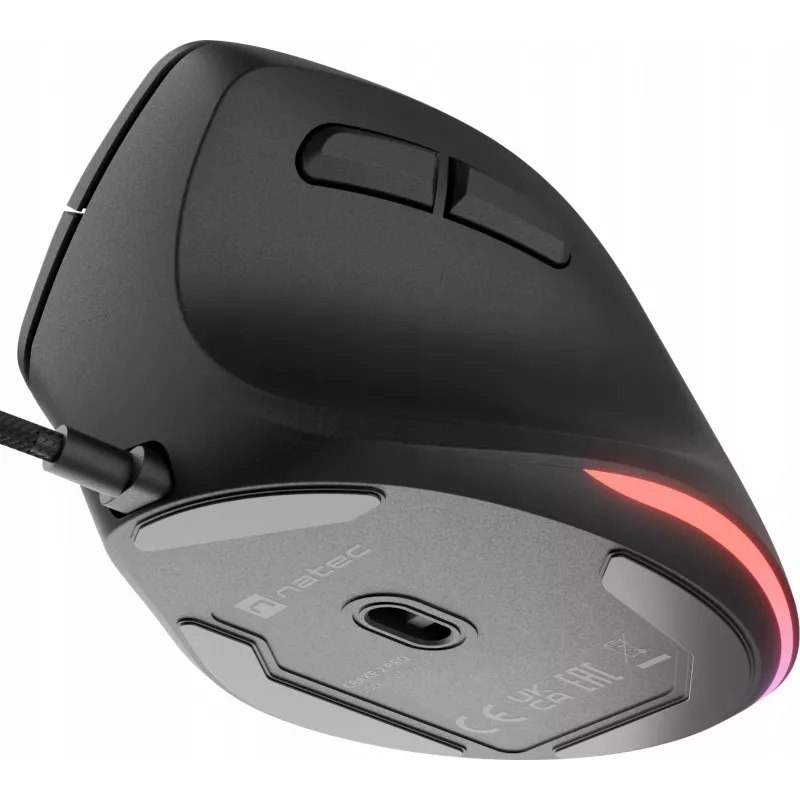 NATEC Crake 2 Pro hiir Universaalne Paremakäeline USB Type-A Optiline 12800 DPI