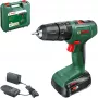 Juhtmeta lööktrell EasyImpact 18V-38 (roheline/must, liitium-ioonaku 2,0Ah, kandekohver, POWER FOR ALL ALLIANCE)