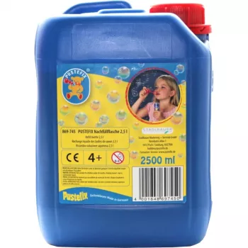 Täitepudel 2,5 liitrit, seebimullid