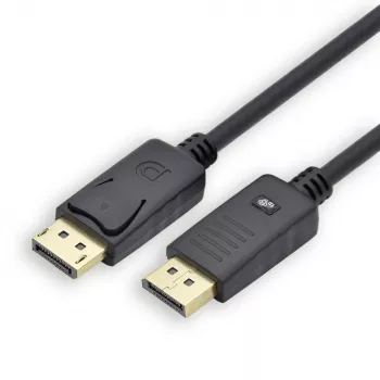 TB DisplayPort-kaabel M-M 1,8 m, must (AKTBXVDMDPPG18B)