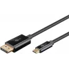 USB-C–DisplayPorti kaabel GOOBAY 75704, 1 m, kuni 4K@60 Hz