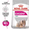 Kuiv koeratoit Royal Canin Mini Exigent 1 kg — väikeste tõugude vanematele koertele, 30% valku, 22% rasva