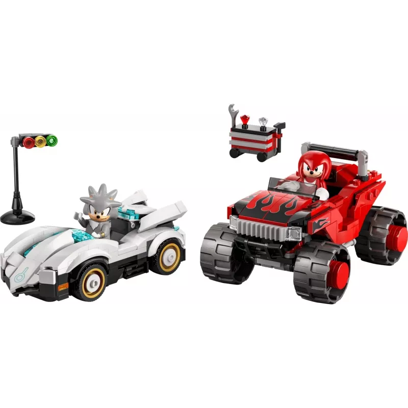 LEGO SONIC THE HEDGEHOG 77118 Silveri auto vs Knucklesi koletisauto