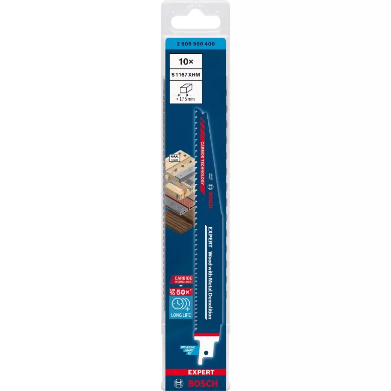 Bosch Expert 2 608 900 400 tikksae/lehtsaag/kolbsaeleht Carbide 10 tk