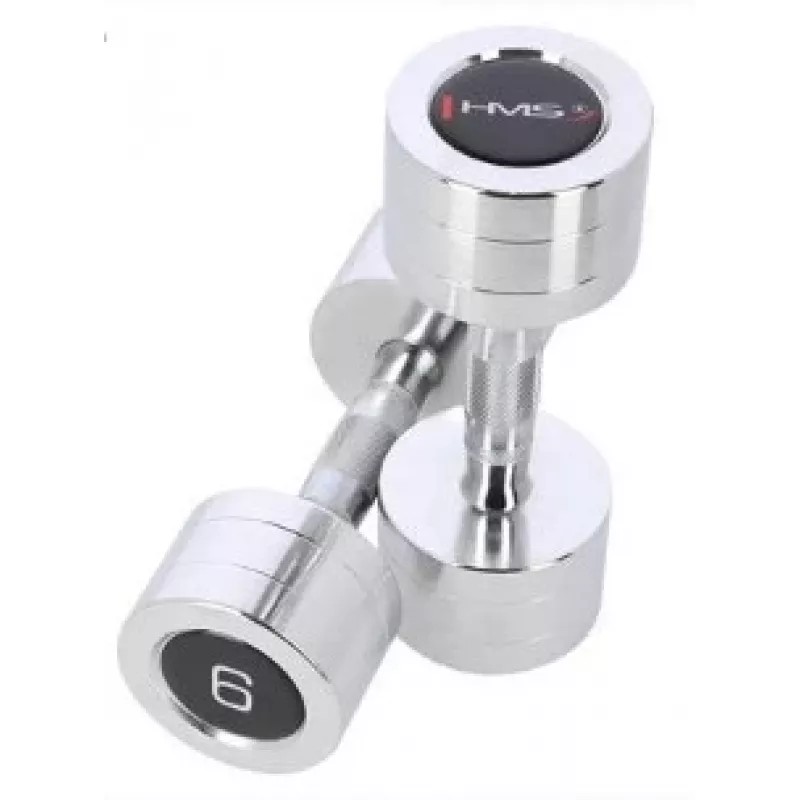 HMS Fitness CHD06 fikseeritud raskusega hantel 6 kg 2 tk