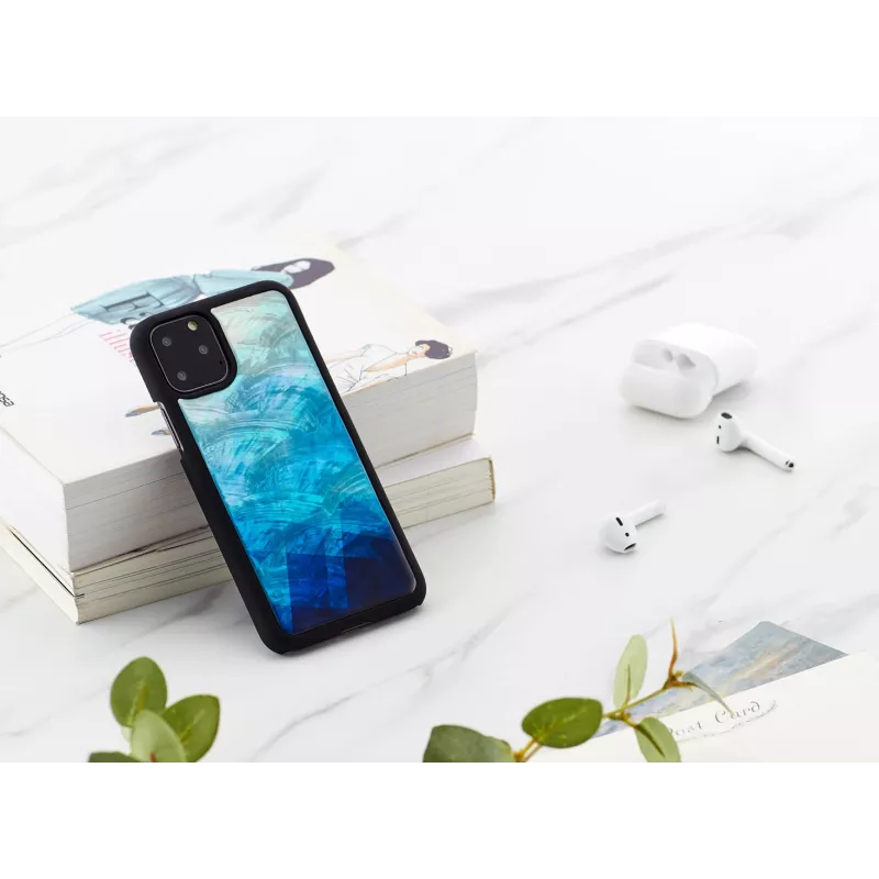 Kaitsva nutitelefoni ümbrise iKins iPhone 11 Pro jaoks — sinise järve ja musta värvi kombinatsioon