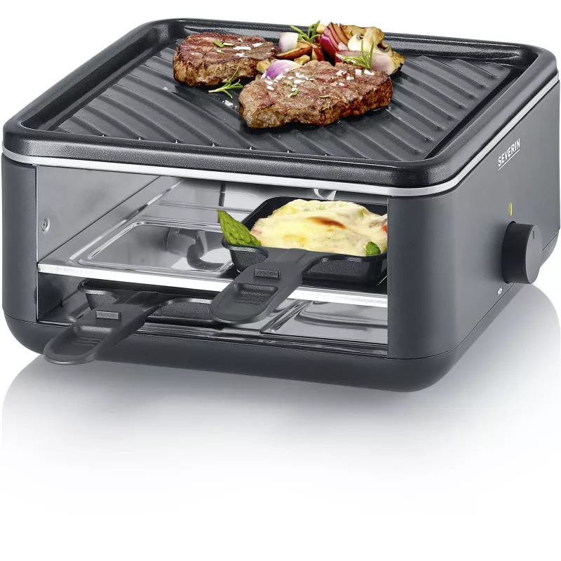 Severin RG 2360 raclette-grill 4-le inimesele 800 W Must