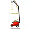 Ehitusklotsid COBI Manitou 280 TJ 347 tk alates 6. eluaastast