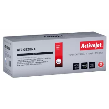 Activejet ATC-052BNX toner (asendus Canon CRG 052H XL; Supreme; 9200 lehte; must)