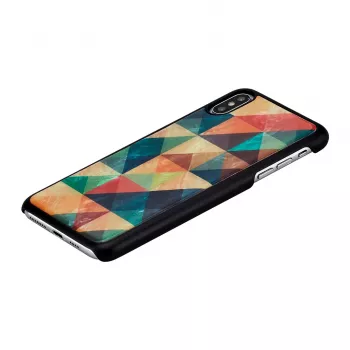 iKinsi telefonikate iPhone XS Max jaoks — mosaiikmuster, must