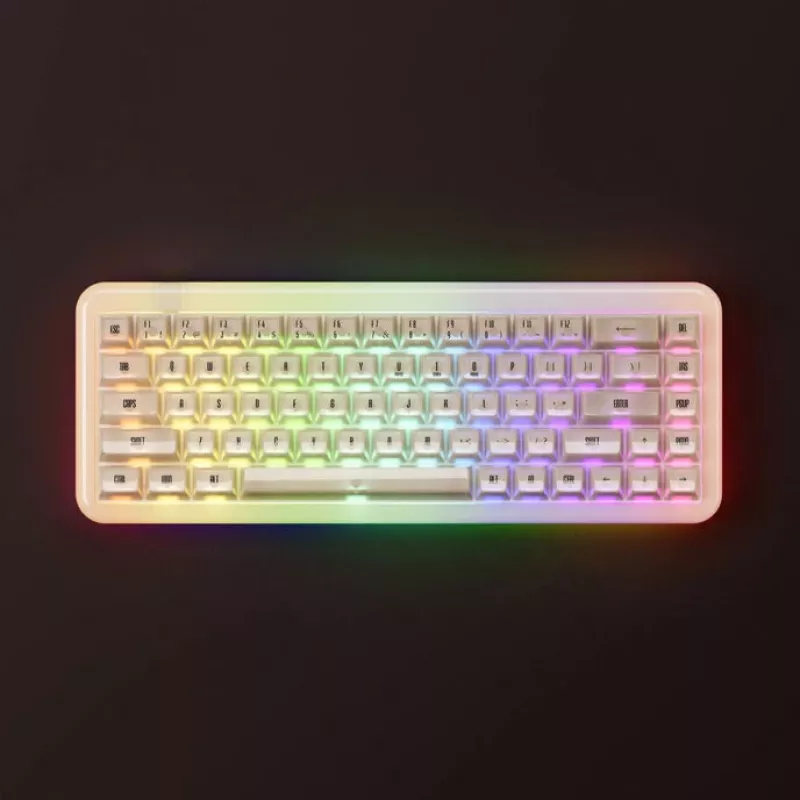 Mehaaniline mänguriklaviatuur AKKO YU01 Antique Jade 65% RGB V3 Piano Pro lülititega