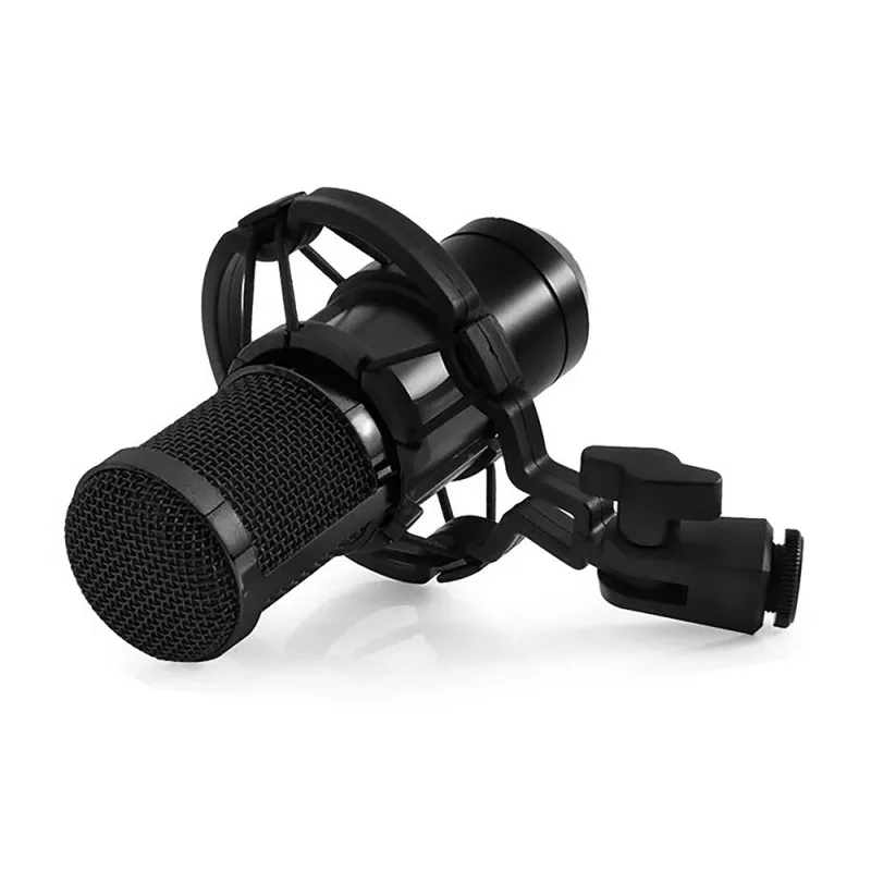 Juhtmega arvutimikrofon MEDIA-TECH MT397K XLR-sisendi, lauaaluse, 2,4 m kaabli, 20–20000 Hz, -32 dB tundlikkusega
