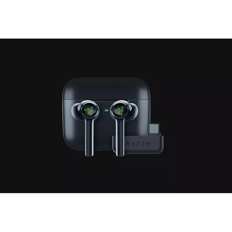 Razer Hammerhead Pro HyperSpeed Kõrvaklapid True Wireless Stereo (TWS) Kõrvasisesed Mängimiseks Bluetooth Must