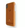 VixFox kaardipesaga tagakest iPhone XSMAX jaoks — karamellpruun, tagakaas kaarditaskuga