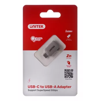 UNITEK ADAPTER USB-C-USB-A 3.1 GEN1, M/F, A1025GNI