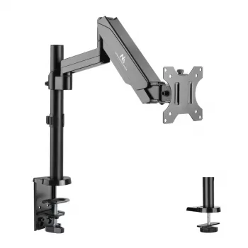 Lauamonitori kinnitus MACLEAN MC-775 kuni 32-tollistele (81,3 cm) ekraanidele, VESA 75x75–100x100, kuni 8 kg, hall