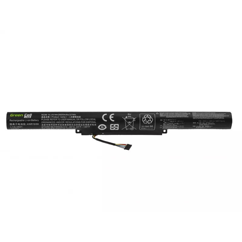 Aku roheline Cell LE116PRO Lenovo Z51 Z51-70 IdeaPad 500-15ISK jaoks