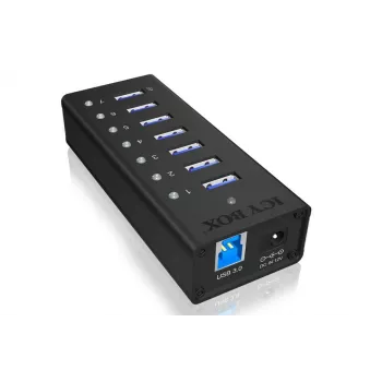 ICY BOX IB-AC618 USB 3.2 Gen 1 (3.1 Gen 1) Type-B 5000 Mbit/s Must