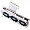 PHANTEKS PCI-E 4.0 x16 riser ribbon kaabel, 180 kraadi, 30 cm - valge
