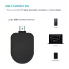 Fikseeritud USB-C laadimisadapter Samsung Galaxy Watchile FIXDW-SAP-BK Must