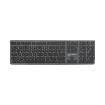 NATEC NKL-1830 klaviatuur Universaalne RF-juhtmevaba Bluetooth QWERTY Hispaania Must Hall