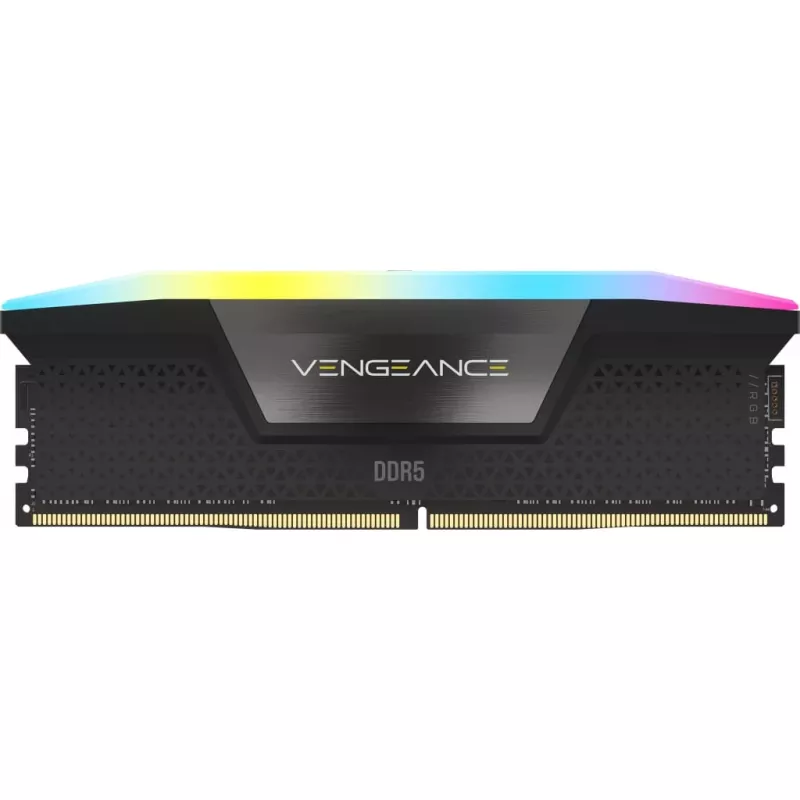 Corsair Vengeance RGB 96 GB (2x48 GB) DDR5-6800 CL40 mälukomplekt, must