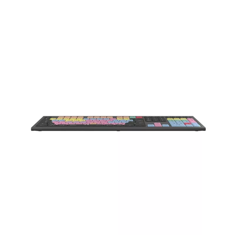 Logickeyboard ASTRA 2 USB QWERTY klaviatuur must täissuuruses 104 klahvi