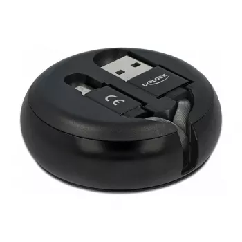 USB 2.0 Type-A isane Micro-B kaabel DeLOCK 85818