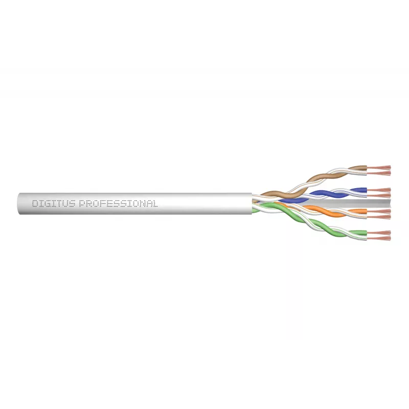 Võrgukaabel Digitus CAT 6A U/UTP keerdpaar patch-juhe toor 100m Hall