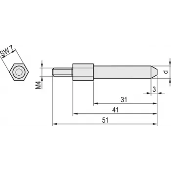 SCHROFF 60895018 kodeerimisnõel 20 tk (60895018)