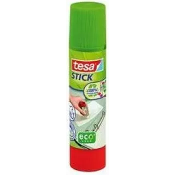 tesa ecoLogo Stick liimipulk, sisaldus: 40 g lahustivaba, 100% ringlussevõetud plast, 65% biopõhine (57028-00200-03)