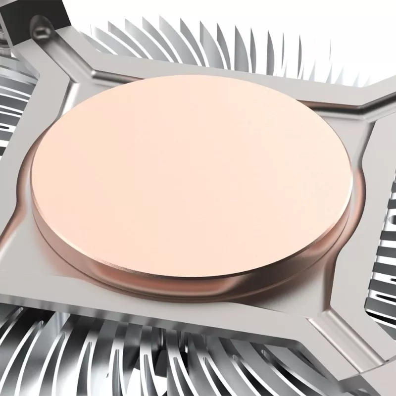 Akasa Intel LGA1700 protsessori hübriidjahuti 9 cm Alumiinium, Must 1 tk