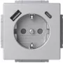 Busch-Jaeger SCHUKO pistikupesa SB-A+C 20 EUCB2USBAC-83 (2CKA002011A6304)