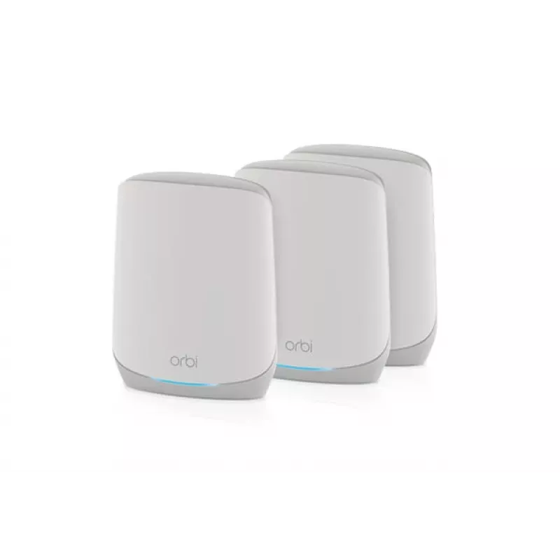 NETGEAR Orbi RBK763S Tri-band (2.4 GHz / 5 GHz / 5 GHz) Wi-Fi 6 (802.11ax) Valge 7 Internal - RBK763S-100EUS