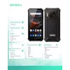 Nutitelefon Oukitel WP19 Pro 6,78 tolli 8 GB/256 GB must