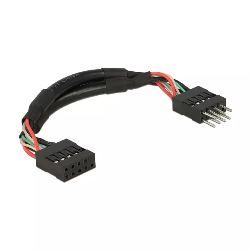 Kaabel DeLOCK 0,1m 2xUSB 2.0 10p
