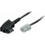 ShiverPeaks BS70002-10 telefoni kaabel 10 m Must