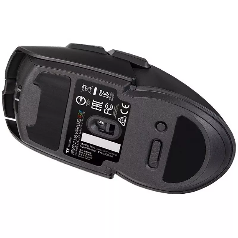 Thermaltake Argent M5 hiir mõlemakäeline RF juhtmevaba + Bluetooth + USB Type-A optiline 16000 DPI (GMO-TMF-HYOOBK-01)