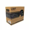 L33T Gaming 160382 Luksuslik mängutooli padjakomplekt, mäluvahust, sametist, ülimalt pehme, must