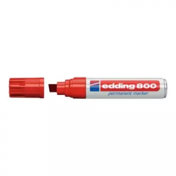 Püsiv marker Edding 800 peitliotsaga punane