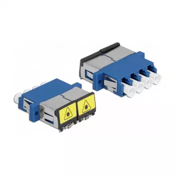 Fiiberoptiline adapter DeLOCK 86903 LC Quad emane - LC Quad emane, ühemoodiline, sinine