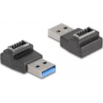 DeLOCK 67236 kaabel üleminekupistik USB Type-A USB Type-E Must
