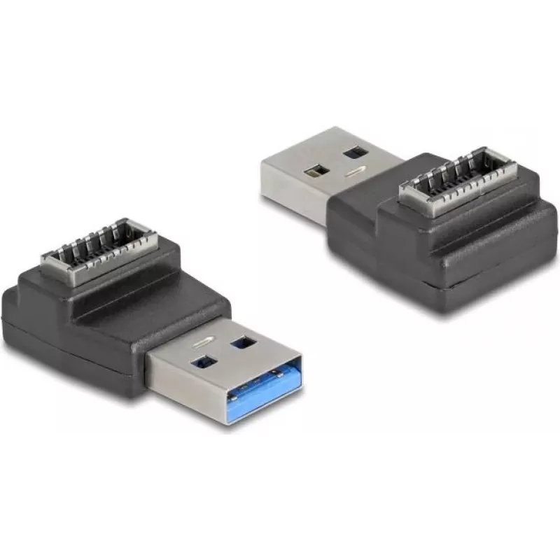 DeLOCK 67236 kaabel üleminekupistik USB Type-A USB Type-E Must