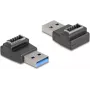 DeLOCK 67236 kaabel üleminekupistik USB Type-A USB Type-E Must