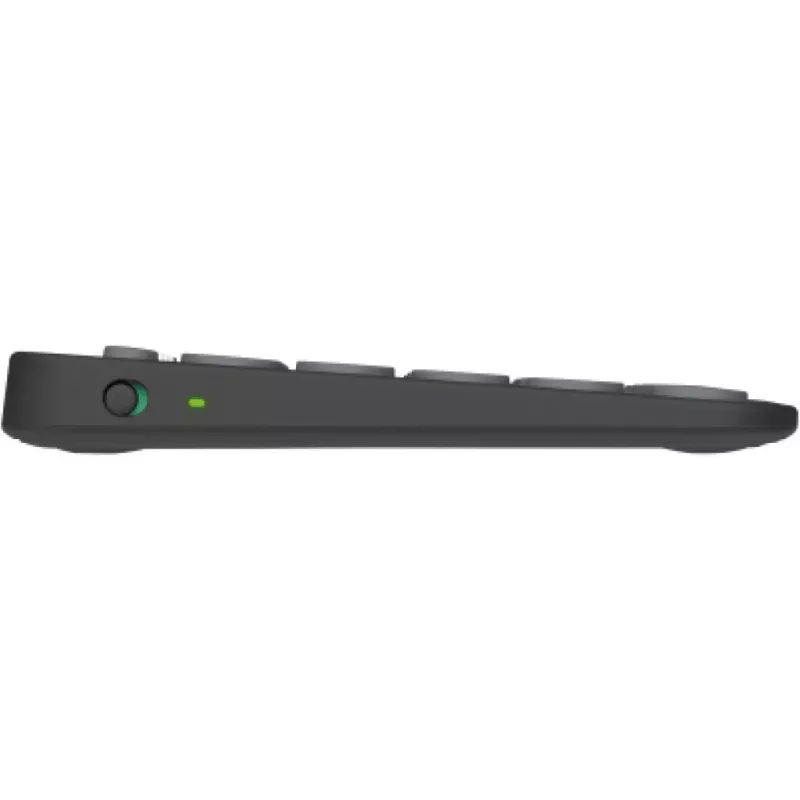 Logitech Pebble Keys 2 K380s - Klaviatuur - Juhtmevaba - Bluetooth LE - QWERTZ - Saksa - Tonal Graphite (920-011795)