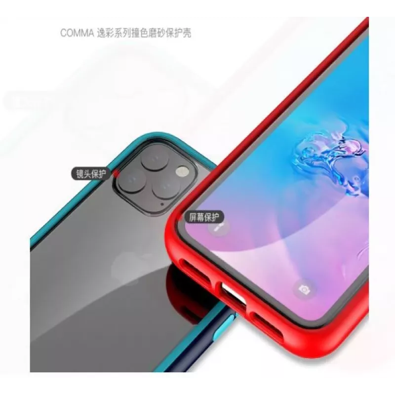 Telefoniümbris COMMA Joy iPhone 11 Pro-le põrutuskindel must