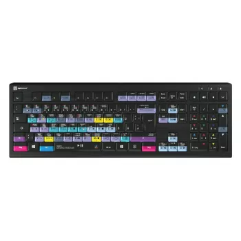 Logickeyboard ASTRA 2 klaviatuur USB QWERTZ eesti keel Must Täissuurus 108 klahvi