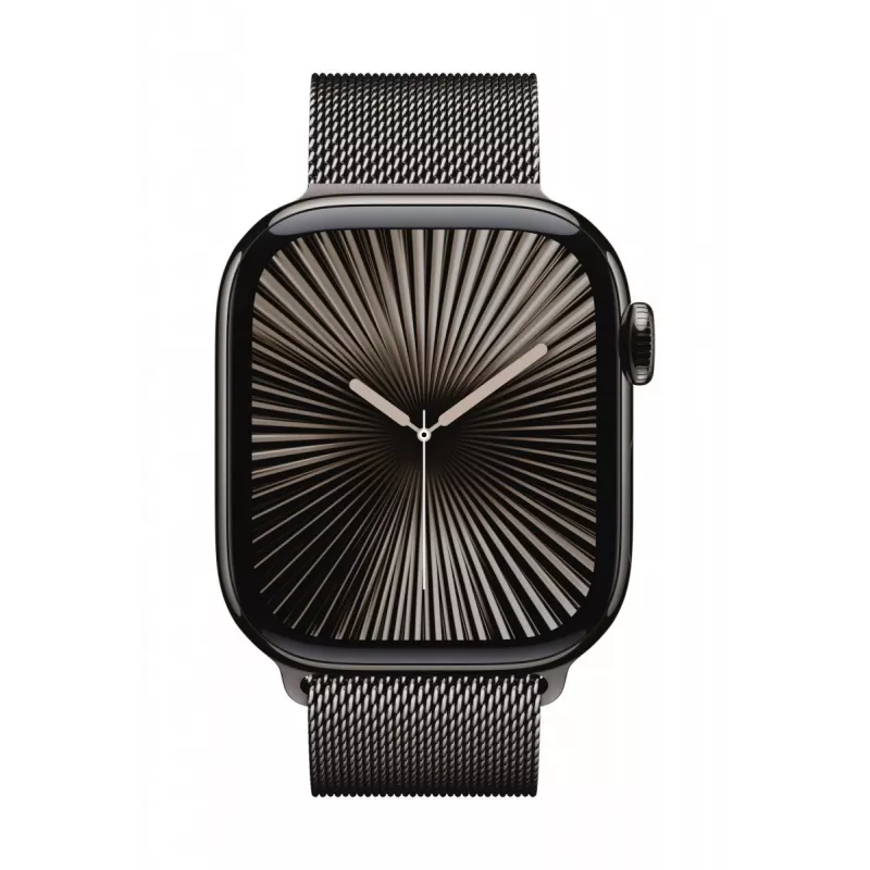 Watch Series 10 GPS + Cellular 46 mm Slate Titanium korpus Slate Milanese aasaga - M/L