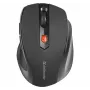 Juhtmevaba RF optiline paremakäeline hiir DEFENDER ULTRA MM-315 — 1600 DPI, 6 nuppu, USB vastuvõtja, must